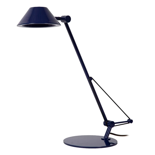 Lucide TERRY - Bureaulamp - LED - 1x8W 3000K - Blauw - Vibes - uitgezet